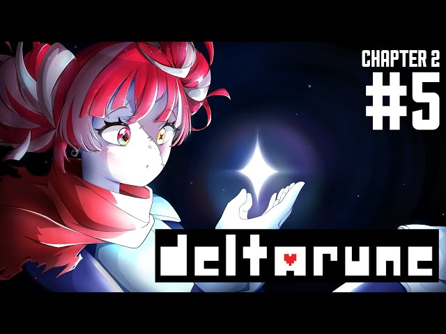 【DELTARUNE】WE'LL KEEP GOING UNTIL THE END OF CHAPTER 2!!【Hololive Indonesia 2nd Gen】のサムネイル