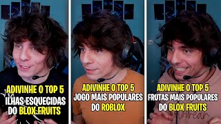 Compilado ADIVINHE O TOP 5 de Blox Fruits do Molizane #1