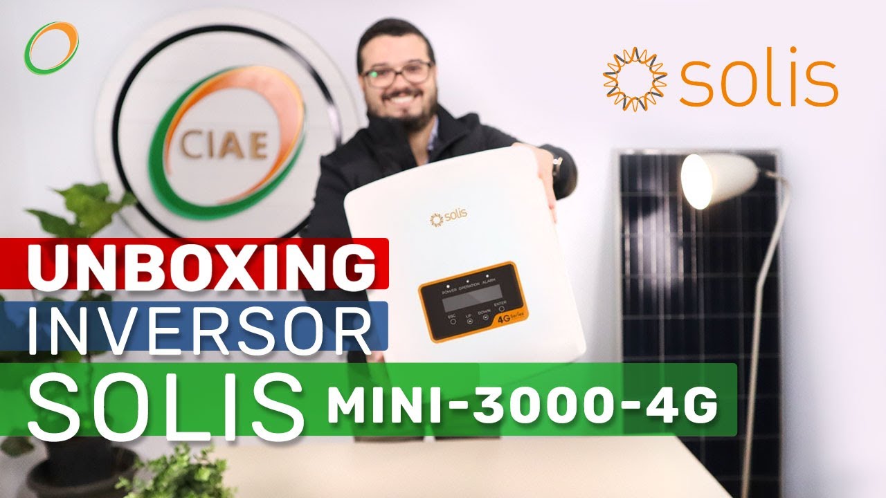 Solis Plug Mini Unboxing Inversor Solis-mini-3000-4G - YouTube