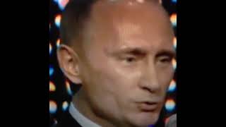 Sure... he got cold heart now, but look how strong Putin express face when he young friend with USA!