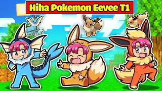 SINH TỐ TEAM BẤT NGỜ KHI HIHA BIẾN THÀNH EM BÉ EEVEE POKEMON*EM BÉ POKEMON EEVEE TẬP 1 😱😰