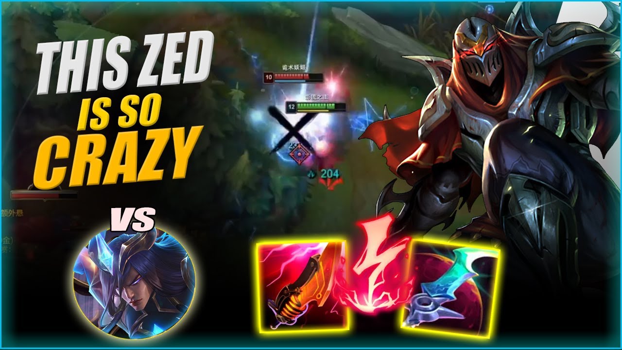 FANREN ZED VS YONE | THIS ZED IS SO CRAZY