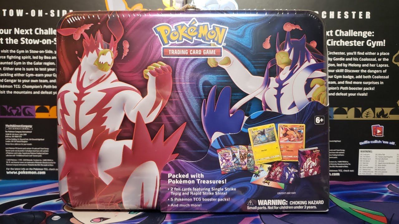 Pokémon Collector Chest Spring 2021 Opening (Shinx & Tepig)