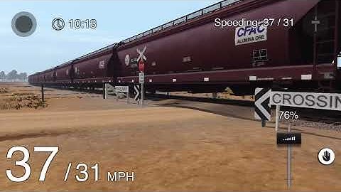 Trainz Simulator 3 Railfanning BNSF Grain train with a KCS SD70MAC Leader