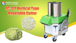 Efficient Cabbage Shredding Machine for Food Processing | High-Speed Cutting Demo #cabbage