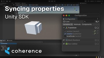 coherence multiplayer for Unity pt.2 | Basic syncing