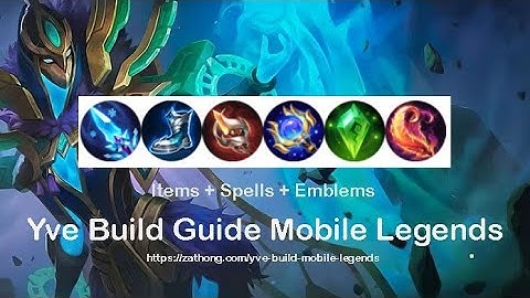 GRIND YVE TOP GLOBAL( yve build) - MLBB/ CRISGAMING