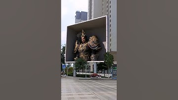 Never Before Seen 3D Billboard in China