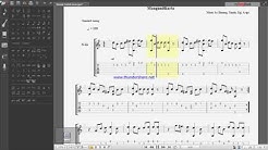 Tab / Partitur Manuk Dadali - Cover Guitar  - Durasi: 1:55. 
