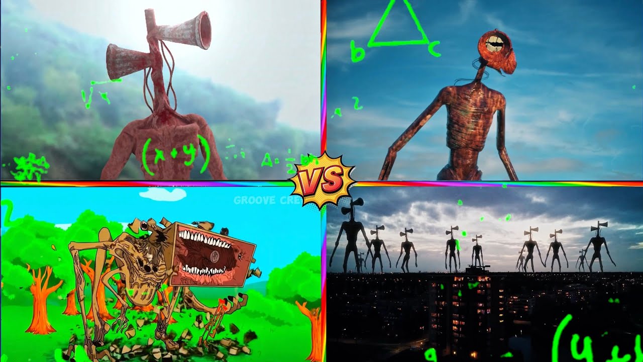 Mix - SIREN BATTLE Siren Head Coffin Dance Song All