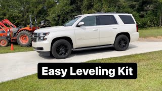 How To Level Your Tahoe in 35 Minutes!