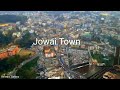 Jowai town drone view