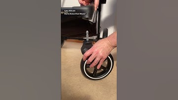 Cybex Eos Lux: Removing Front Wheels