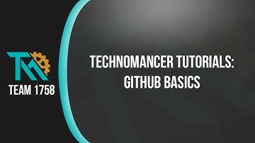 Technomancer Tutorials: GitHub Basics