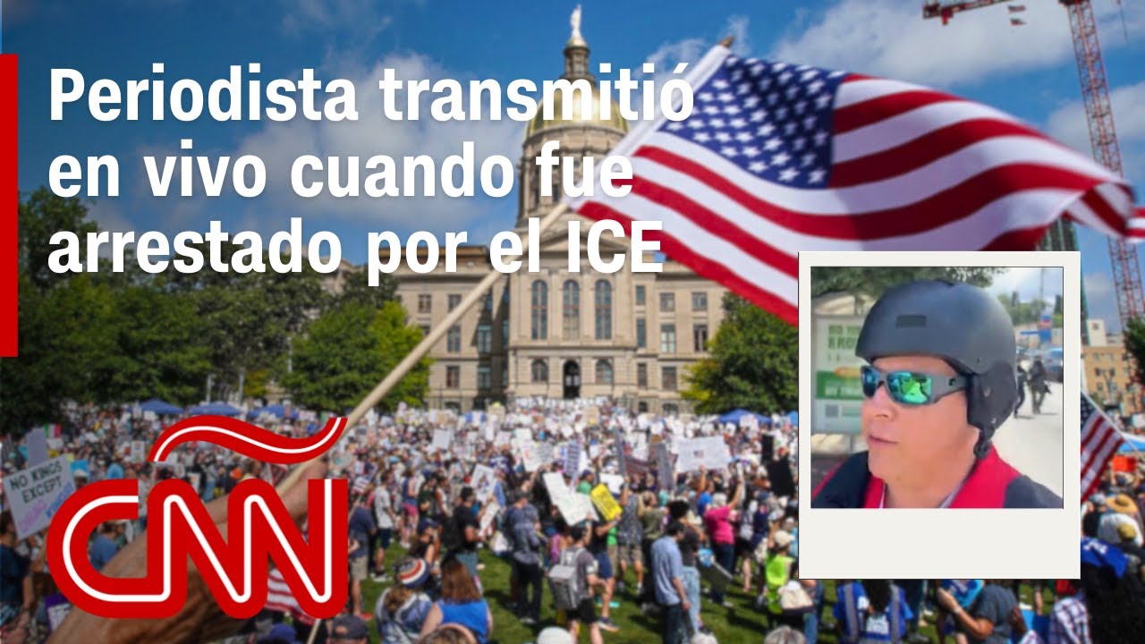 Entregan a ICE al periodista salvadoreño Mario Guevara tras su arresto en Georgia