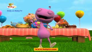 ღღ BABYTV - LOS CUDDLIES juegan en un columpio ღღ