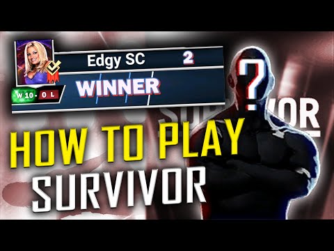 HOW TO PLAY SURVIVOR?! - SURVIVOR TIPS TO WIN MORE!! - WWE SUPERCARD S8