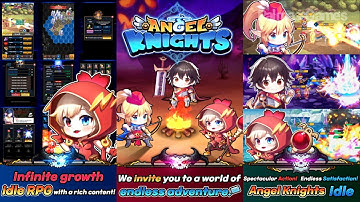 AngelKnights : Idle RPG - Android iOS Gameplay APK