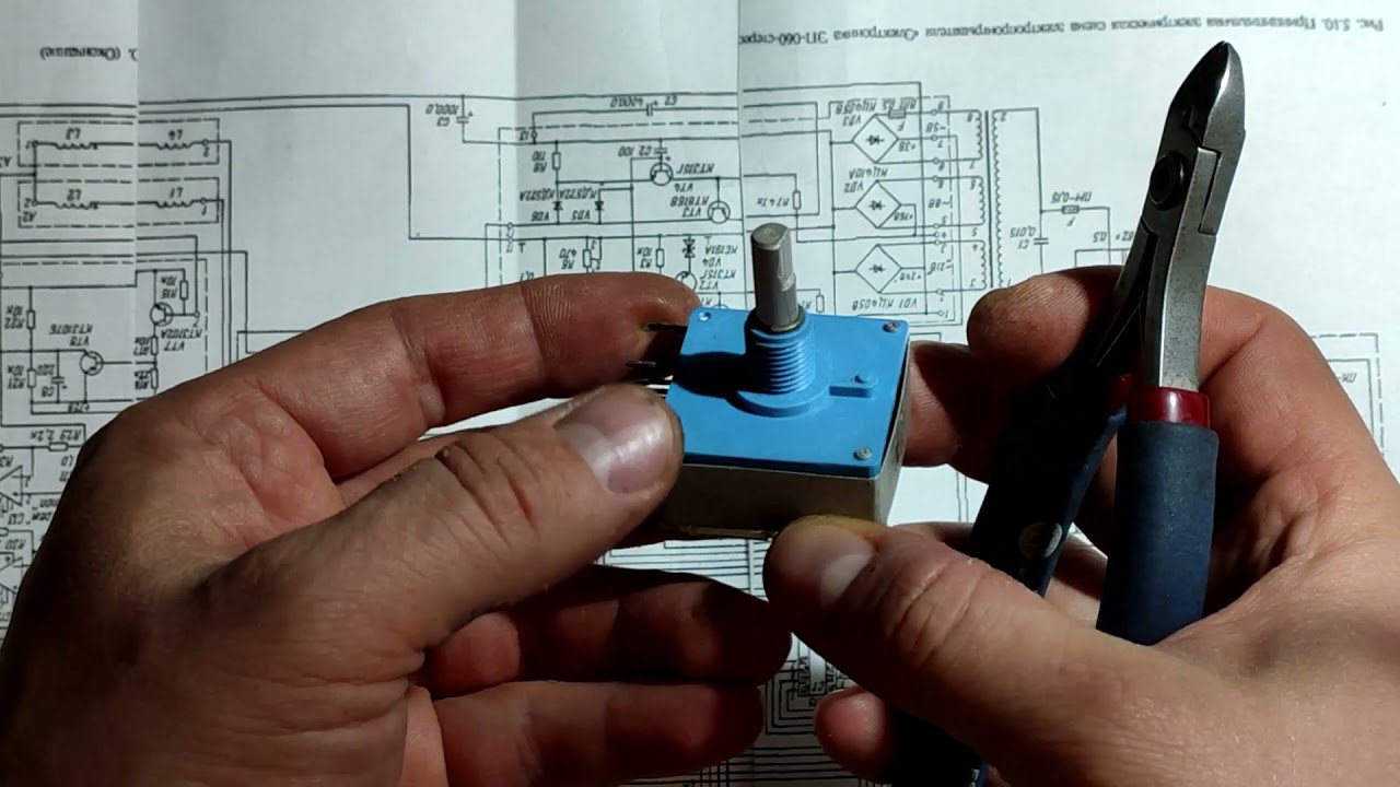 Демонтаж, ремонт, профилактика Рп1 57 регулятора громкости Кумир ...