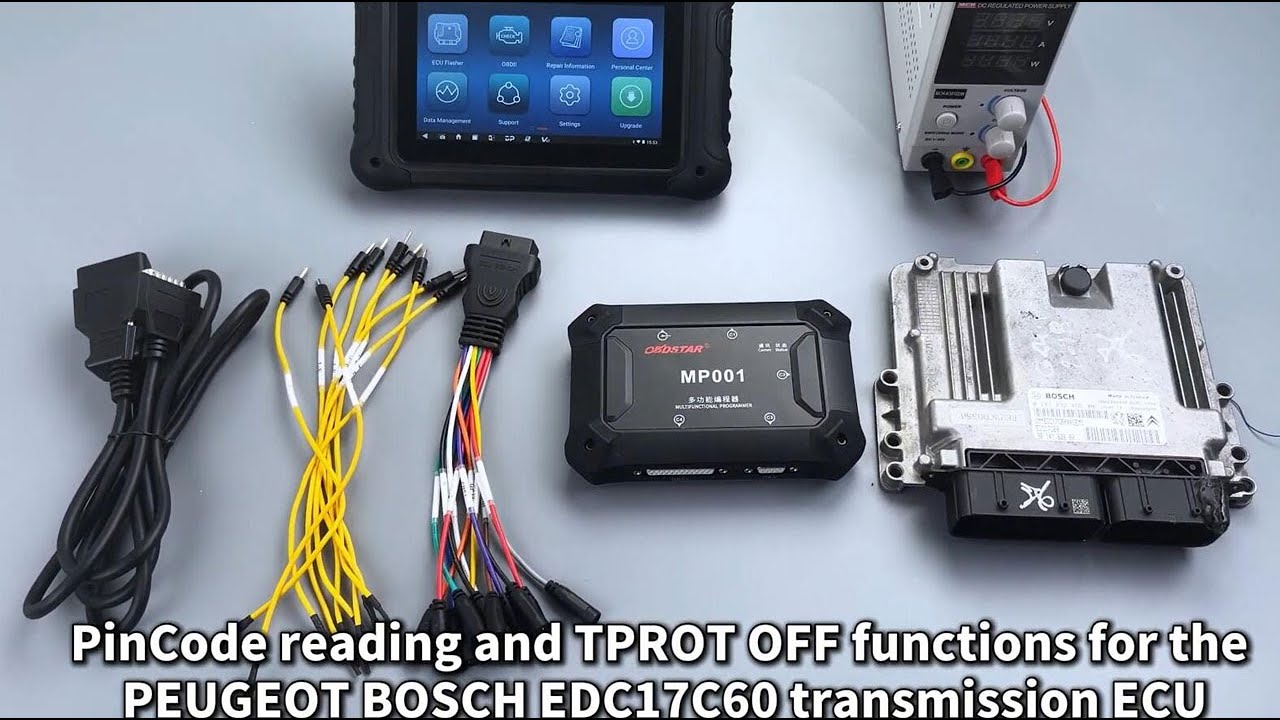 OBDSTAR DC706 Peugeot EDC17C60 Read/Write, Read PinCode and TPROT OFF- OBDII365