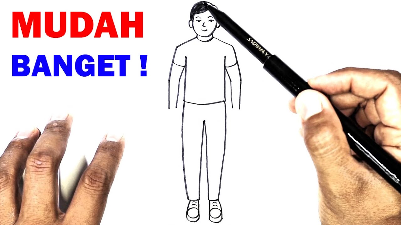 Cara Gambar Orang | Cara Menggambar Yang Mudah