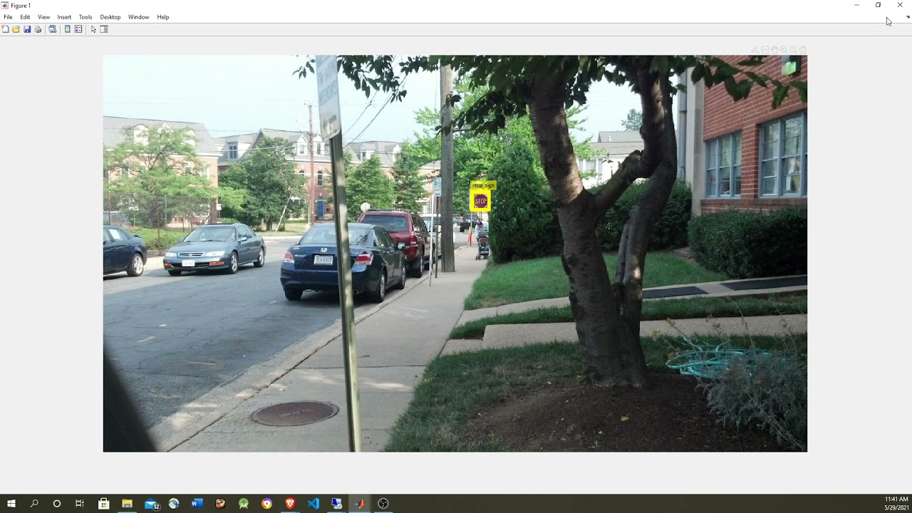 Detecting objects and their position using RCNN (region-based convolutional network)
