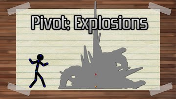 Stickman Animation: EXPLOSIONS effect! (Pivot Animator)