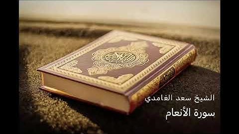 سورة الأنعام | الشيخ سعد الغامدي | بدون اعلانات