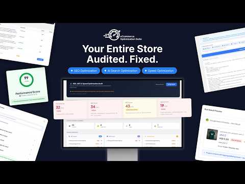 eCommerce optimization suite video