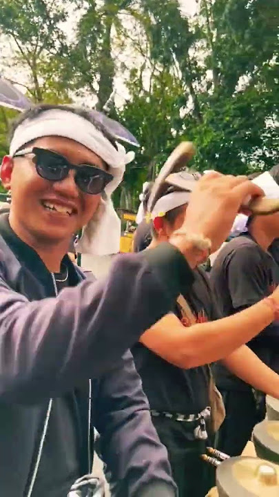 Semangat Wii 🔥 Gambelannya Asyiiik 'Angklung Ngarap' #taksupreginabali
