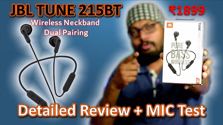 JBL Tune 215BT in-Ear Wireless Earphones,16Hr Music,Dual Pairing | Detailed Review,MIC & Gaming Test