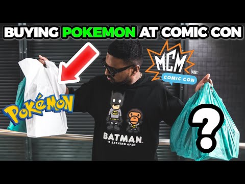 Buying Pokemon Cards At MCM Comic Con London!