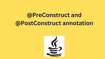 @PreConstruct and @PostConstruct annotation Spring Boot Example
