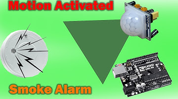 Make Your Own Arduino Motion Sensor Alarm By Modifying A Smoke Alarm - Hacking Home Electronics