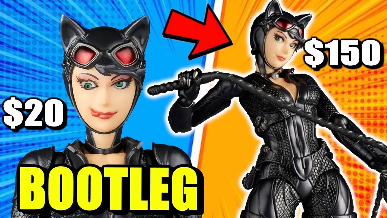 SAVE MONEY?!! NEW BOOTLEG REVOLTECH Catwoman figure! - YouTube