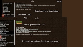 Traincraft tutorial part 3 new map again 