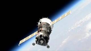 Russian Soyuz MS-29 Crewed Spacecraft Launch Countdown with LIVE view from Space Station