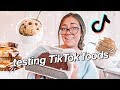 Testing out viral TikTok foods...