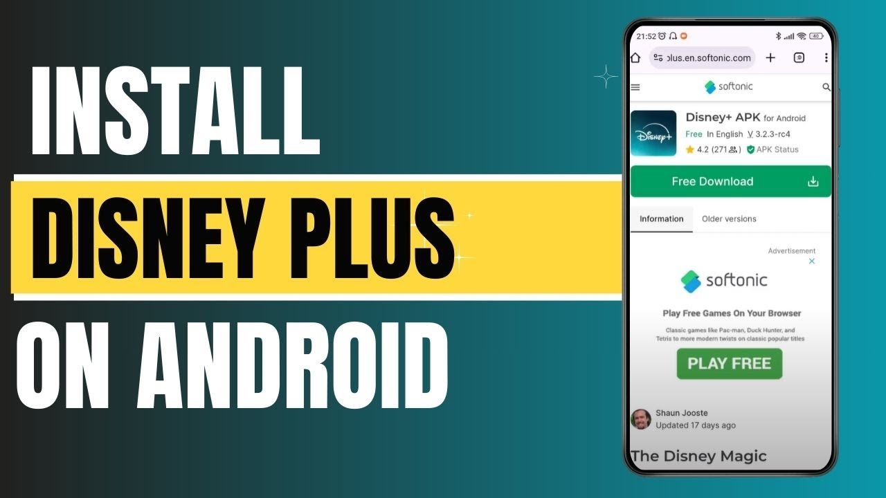 How to Install Disney Plus App on Android ?