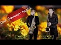 [방구석 색소폰 콘서트 Alto,Tenor Saxophone] One summer night(원서머나잇)-문윤아,임희승 색소폰 연주