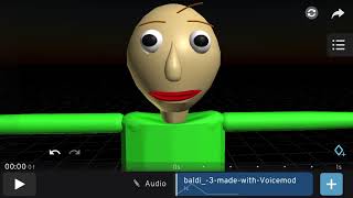 How to dither you’re Baldi videos on CapCut