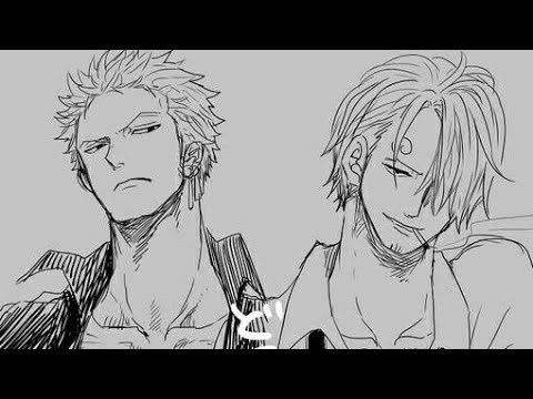 dancing between Zoro and Sanji [one piece playlists] - YouTube