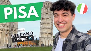 Learn Italian with Vlogs: What to do in PISA in 1 day (ita subs)