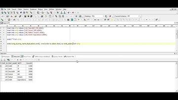 #SQL Interview Question -Second highest salary using dense rank analytical function || 3rd highest