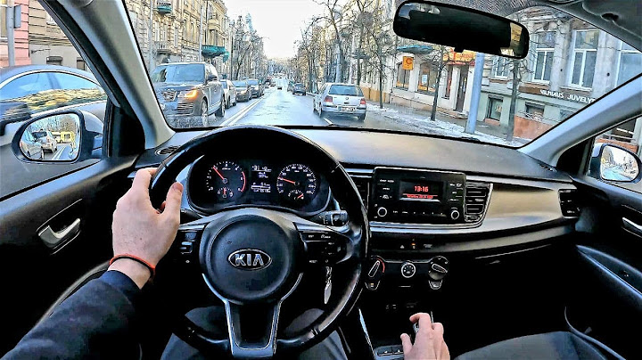 2017 KIA RIO [ LX ] 1.4l 89HP | POV Test Drive | Fuel consumption info