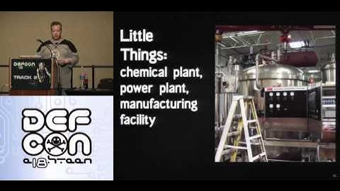 DEFCON 18: SCADA and ICS for Security Experts: How to Avoid Cyberdouchery 1/4