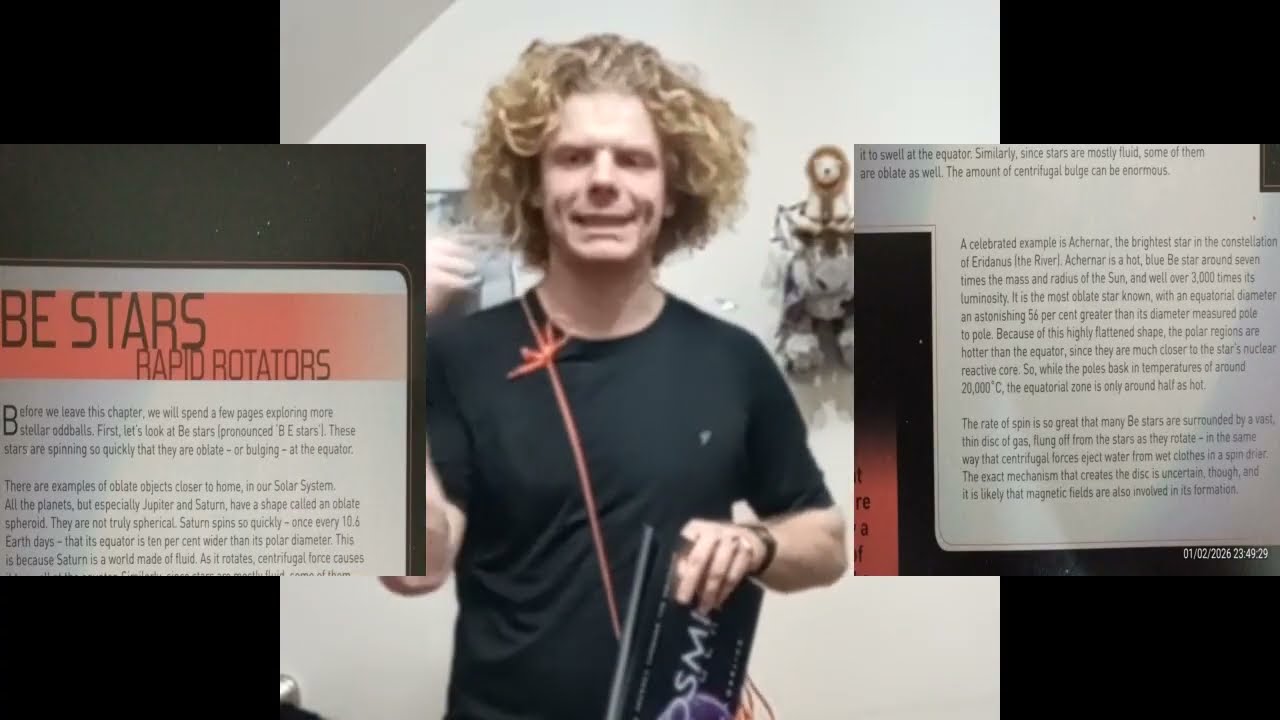 Heliology Part 25, Be Stars Part 2, and Wristtraining, Reg. FKLEVETC