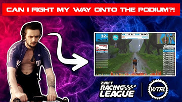 Can I FIGHT my way onto the Podium in Zwift Racing League?