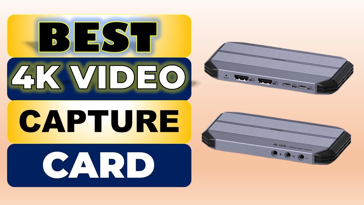 Top 5 Best 4K Video Capture Card in 2025 || From Aliexpress - YouTube