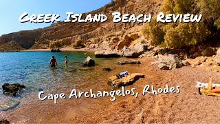 Cape Archangelos Beach, Rhodes Greece